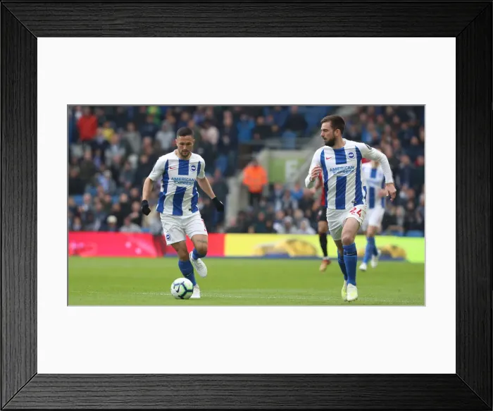Framed Print : Brighton and Hove Albion vs Bournemouth: Premier League Showdown at American Express Community Stadium (13APR19) Framed Print : Brighton and Hove Albion vs Bournemouth: Premier League Showdown at American Express Community Stadium (13APR19)