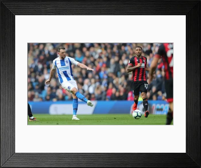 Framed Print : Brighton and Hove Albion vs Bournemouth: Premier League Battle at American Express Community Stadium (13APR19) Framed Print : Brighton and Hove Albion vs Bournemouth: Premier League Battle at American Express Community Stadium (13APR19)