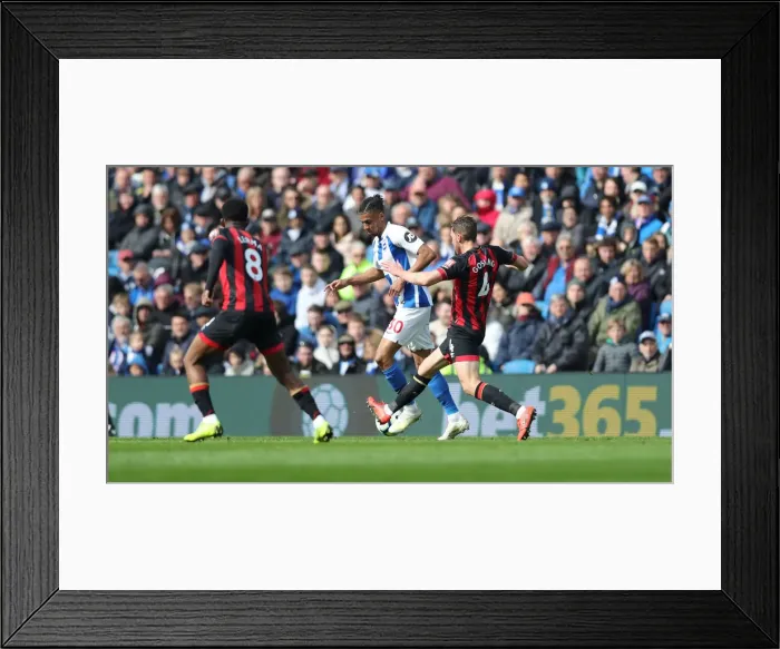Framed Print : Brighton and Hove Albion vs Bournemouth: Premier League Showdown at American Express Community Stadium (13APR19) Framed Print : Brighton and Hove Albion vs Bournemouth: Premier League Showdown at American Express Community Stadium (13APR19)
