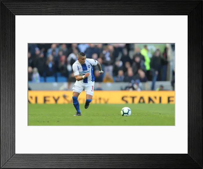 Framed Print : Brighton and Hove Albion vs. Bournemouth: Premier League Battle at American Express Community Stadium (13APR19) Framed Print : Brighton and Hove Albion vs. Bournemouth: Premier League Battle at American Express Community Stadium (13APR19)