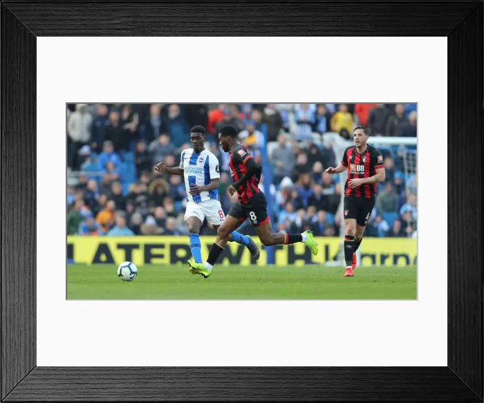 Framed Print : Brighton and Hove Albion vs Bournemouth: Premier League Showdown at American Express Community Stadium (13APR19) Framed Print : Brighton and Hove Albion vs Bournemouth: Premier League Showdown at American Express Community Stadium (13APR19)