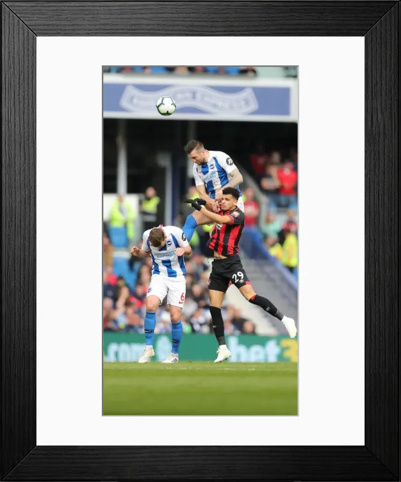 Framed Print : Brighton and Hove Albion vs Bournemouth: Premier League Showdown at American Express Community Stadium (13APR19) Framed Print : Brighton and Hove Albion vs Bournemouth: Premier League Showdown at American Express Community Stadium (13APR19)