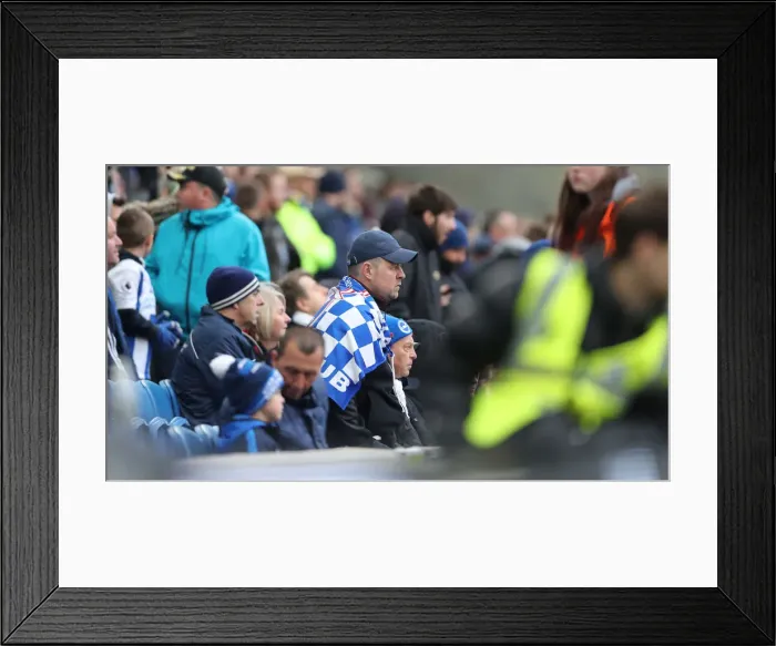 Framed Print : Brighton and Hove Albion vs. Bournemouth: Premier League Battle at American Express Community Stadium (13APR19) Framed Print : Brighton and Hove Albion vs. Bournemouth: Premier League Battle at American Express Community Stadium (13APR19)