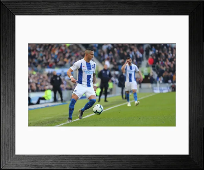 Framed Print : Brighton and Hove Albion vs Bournemouth: Premier League Battle at American Express Community Stadium (13APR19) Framed Print : Brighton and Hove Albion vs Bournemouth: Premier League Battle at American Express Community Stadium (13APR19)
