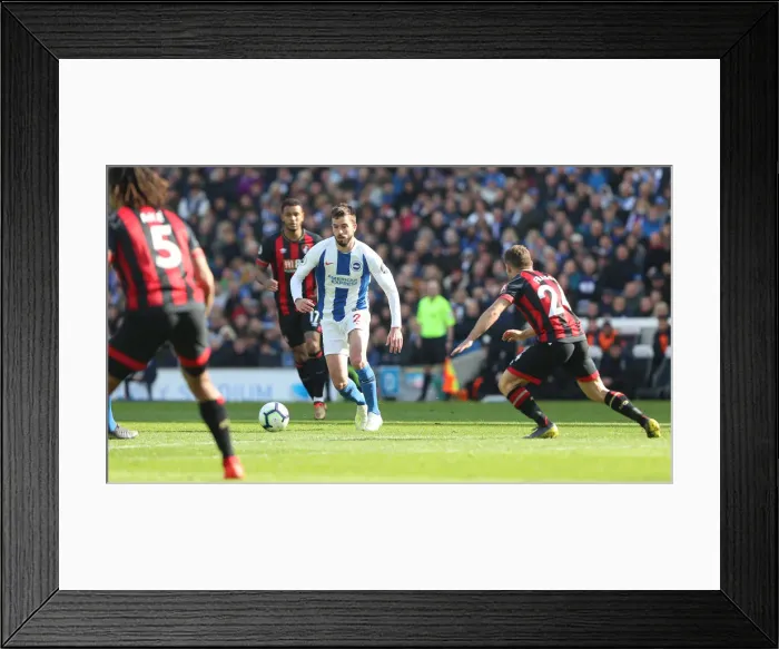 Framed Print : Brighton and Hove Albion vs Bournemouth: Premier League Battle at American Express Community Stadium (13APR19) Framed Print : Brighton and Hove Albion vs Bournemouth: Premier League Battle at American Express Community Stadium (13APR19)