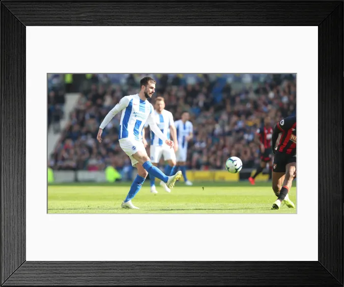 Framed Print : Brighton and Hove Albion vs Bournemouth: Premier League Battle at American Express Community Stadium (13APR19) Framed Print : Brighton and Hove Albion vs Bournemouth: Premier League Battle at American Express Community Stadium (13APR19)