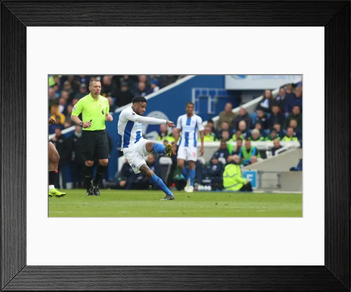 Framed Print : Brighton and Hove Albion vs Bournemouth: Premier League Showdown at American Express Community Stadium (13APR19) Framed Print : Brighton and Hove Albion vs Bournemouth: Premier League Showdown at American Express Community Stadium (13APR19)