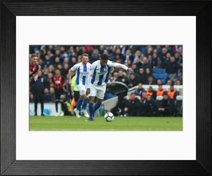 Framed Print : Brighton and Hove Albion vs Bournemouth: Premier League Battle at American Express Community Stadium (13APR19) Framed Print : Brighton and Hove Albion vs Bournemouth: Premier League Battle at American Express Community Stadium (13APR19)