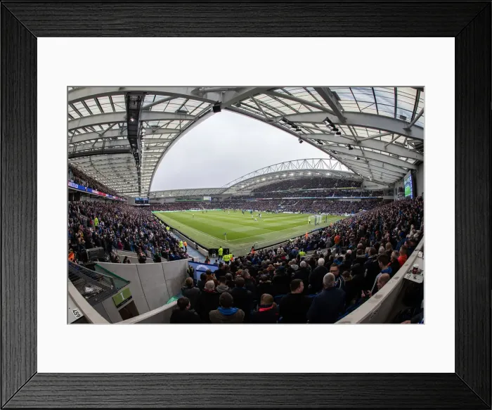 Framed Print : Brighton and Hove Albion vs Bournemouth: Premier League Showdown at American Express Community Stadium (13APR19) Framed Print : Brighton and Hove Albion vs Bournemouth: Premier League Showdown at American Express Community Stadium (13APR19)