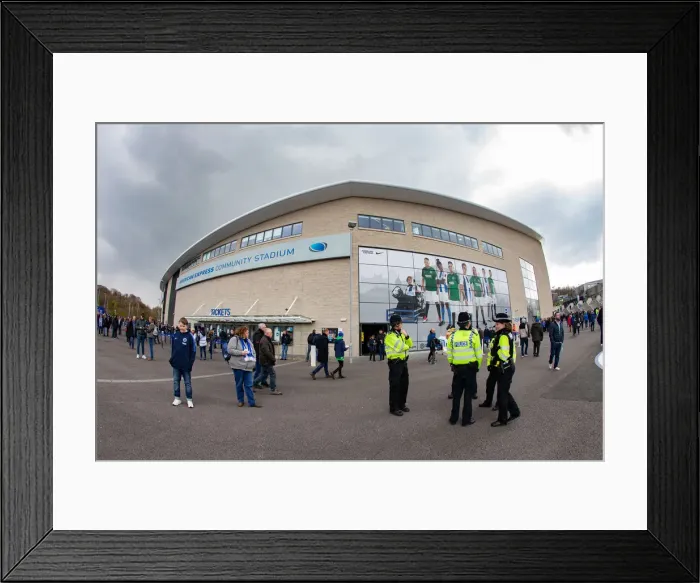 Framed Print : Brighton and Hove Albion vs. Bournemouth: Premier League Battle at American Express Community Stadium (13APR19) Framed Print : Brighton and Hove Albion vs. Bournemouth: Premier League Battle at American Express Community Stadium (13APR19)