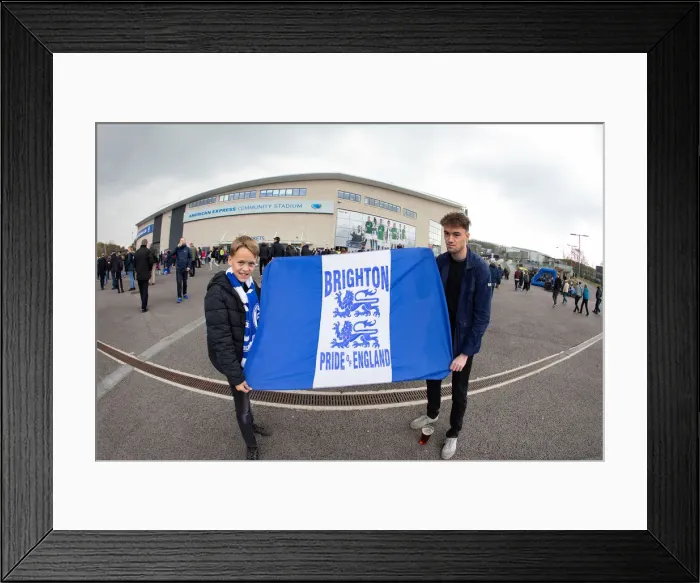 Framed Print : Brighton and Hove Albion vs Bournemouth: Premier League Battle at American Express Community Stadium (13APR19) Framed Print : Brighton and Hove Albion vs Bournemouth: Premier League Battle at American Express Community Stadium (13APR19)