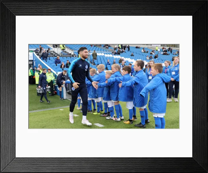 Framed Print : Brighton and Hove Albion vs. Bournemouth: Premier League Battle at American Express Community Stadium (13APR19) Framed Print : Brighton and Hove Albion vs. Bournemouth: Premier League Battle at American Express Community Stadium (13APR19)