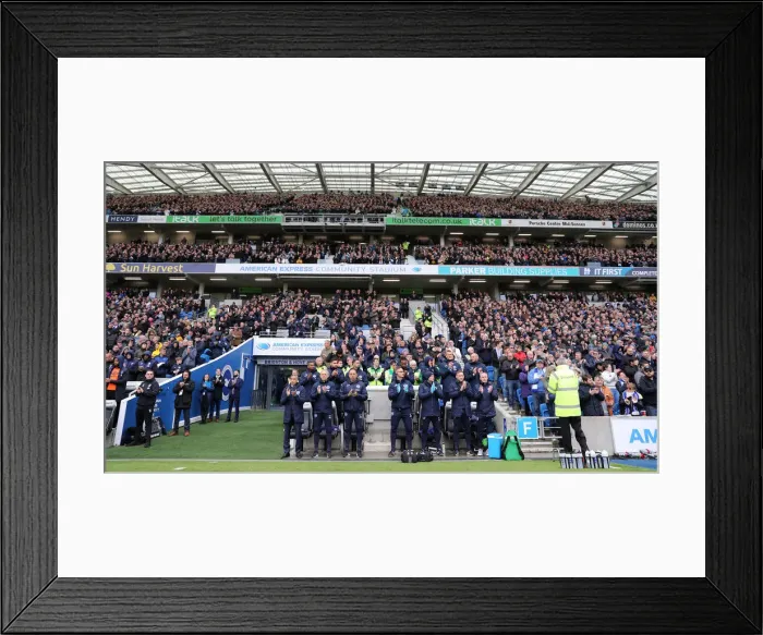 Framed Print : Brighton and Hove Albion vs Bournemouth: Premier League Battle at American Express Community Stadium (13APR19) Framed Print : Brighton and Hove Albion vs Bournemouth: Premier League Battle at American Express Community Stadium (13APR19)