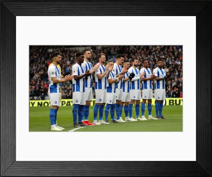 Framed Print : Brighton and Hove Albion vs Bournemouth: Premier League Showdown at American Express Community Stadium (13APR19) Framed Print : Brighton and Hove Albion vs Bournemouth: Premier League Showdown at American Express Community Stadium (13APR19)