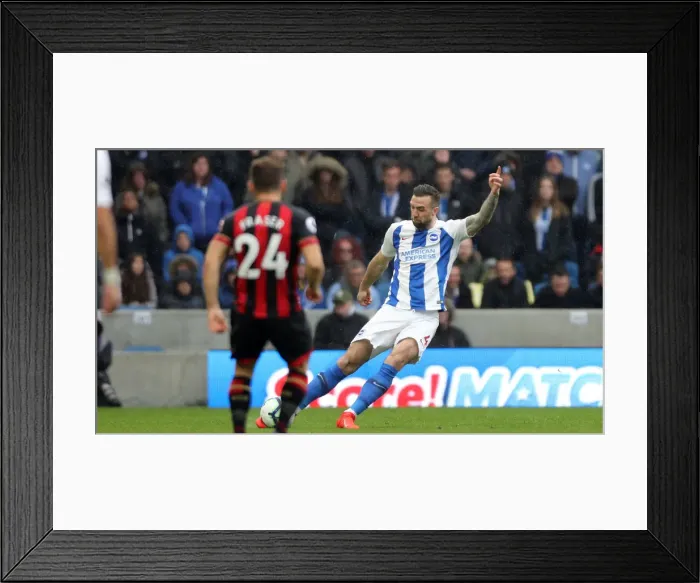 Framed Print : Brighton and Hove Albion vs Bournemouth: Premier League Battle at American Express Community Stadium (13APR19) Framed Print : Brighton and Hove Albion vs Bournemouth: Premier League Battle at American Express Community Stadium (13APR19)