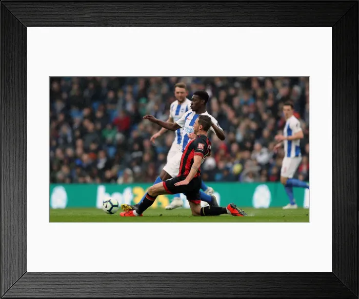 Framed Print : Brighton and Hove Albion vs Bournemouth: Premier League Showdown at American Express Community Stadium (13APR19) Framed Print : Brighton and Hove Albion vs Bournemouth: Premier League Showdown at American Express Community Stadium (13APR19)