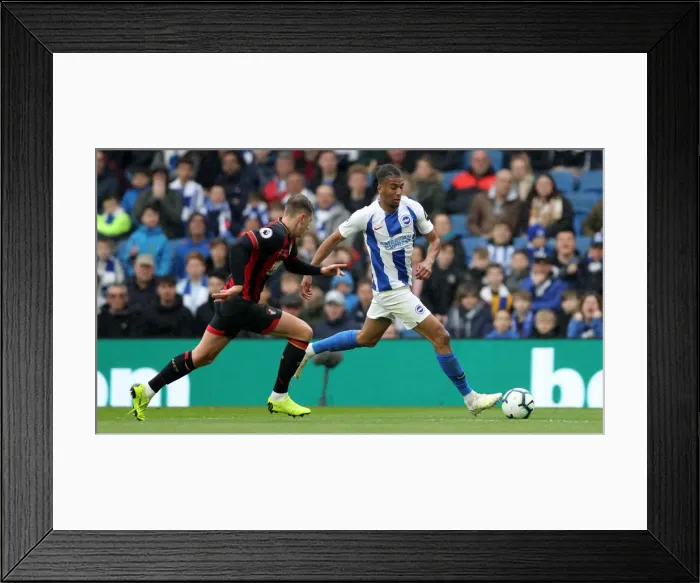 Framed Print : Brighton and Hove Albion vs Bournemouth: Premier League Showdown at American Express Community Stadium (13APR19) Framed Print : Brighton and Hove Albion vs Bournemouth: Premier League Showdown at American Express Community Stadium (13APR19)