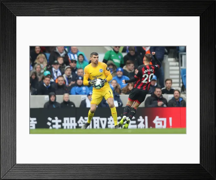 Framed Print : Brighton and Hove Albion vs Bournemouth: Premier League Showdown at American Express Community Stadium (13APR19) Framed Print : Brighton and Hove Albion vs Bournemouth: Premier League Showdown at American Express Community Stadium (13APR19)