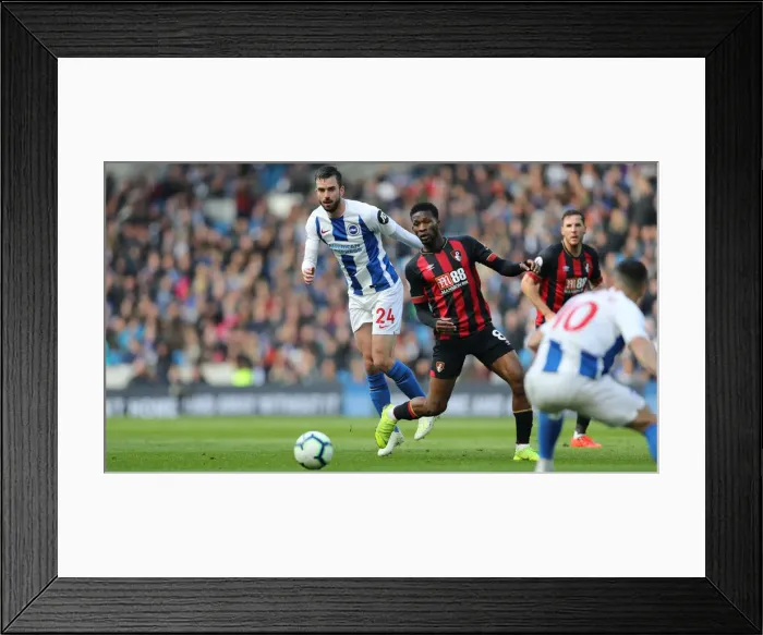 Framed Print : Brighton and Hove Albion vs Bournemouth: Premier League Showdown at American Express Community Stadium (13APR19) Framed Print : Brighton and Hove Albion vs Bournemouth: Premier League Showdown at American Express Community Stadium (13APR19)