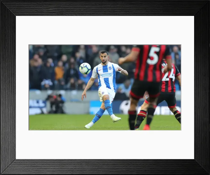 Framed Print : Brighton and Hove Albion vs Bournemouth: Premier League Showdown at American Express Community Stadium (13APR19) Framed Print : Brighton and Hove Albion vs Bournemouth: Premier League Showdown at American Express Community Stadium (13APR19)