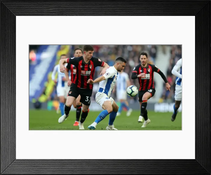 Framed Print : Brighton and Hove Albion vs Bournemouth: Premier League Showdown at American Express Community Stadium (13APR19) Framed Print : Brighton and Hove Albion vs Bournemouth: Premier League Showdown at American Express Community Stadium (13APR19)