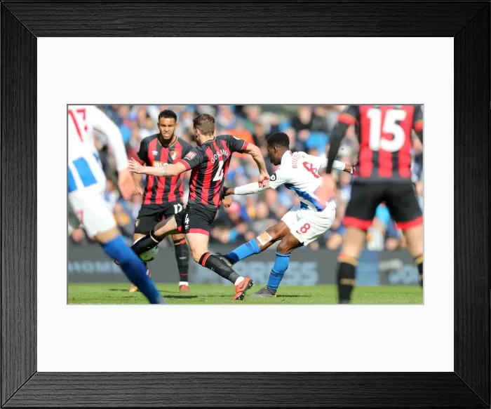 Framed Print : Brighton and Hove Albion vs Bournemouth: Premier League Showdown at American Express Community Stadium (13APR19) Framed Print : Brighton and Hove Albion vs Bournemouth: Premier League Showdown at American Express Community Stadium (13APR19)