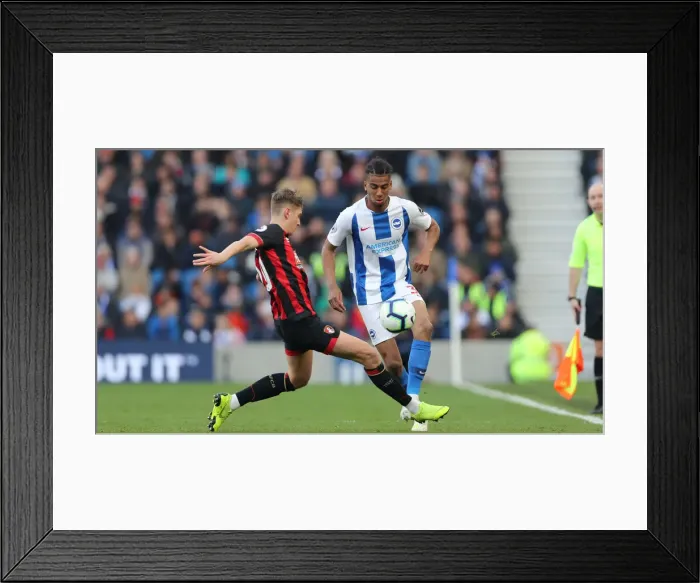 Framed Print : Brighton and Hove Albion vs Bournemouth: Premier League Showdown at American Express Community Stadium (13APR19) Framed Print : Brighton and Hove Albion vs Bournemouth: Premier League Showdown at American Express Community Stadium (13APR19)