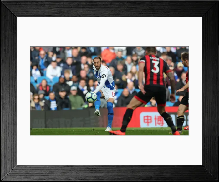 Framed Print : Brighton and Hove Albion vs Bournemouth: Premier League Clash at American Express Community Stadium (13APR19) Framed Print : Brighton and Hove Albion vs Bournemouth: Premier League Clash at American Express Community Stadium (13APR19)
