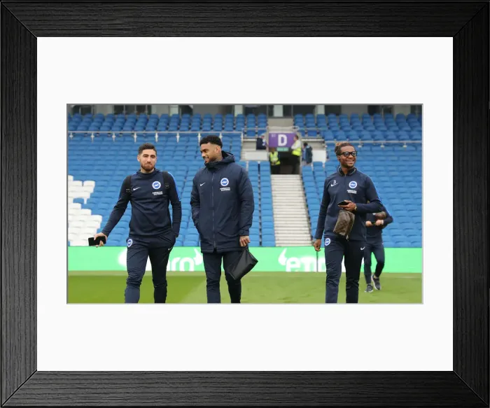Framed Print : Brighton and Hove Albion vs. Cardiff City: A Premier League Clash at American Express Community Stadium (16th April 2019) Framed Print : Brighton and Hove Albion vs. Cardiff City: A Premier League Clash at American Express Community Stadium (16th April 2019)