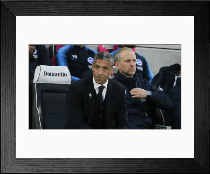 Framed Print : Premier League Showdown: Brighton & Hove Albion vs. Cardiff City (16APR19) - American Express Community Stadium Framed Print : Premier League Showdown: Brighton & Hove Albion vs. Cardiff City (16APR19) - American Express Community Stadium