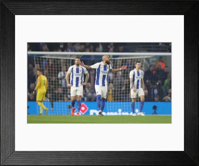 Framed Print : Brighton and Hove Albion vs. Cardiff City: Premier League Showdown at American Express Community Stadium (16th April 2019) Framed Print : Brighton and Hove Albion vs. Cardiff City: Premier League Showdown at American Express Community Stadium (16th April 2019)