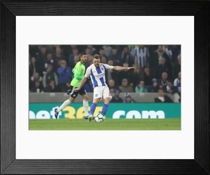 Framed Print : Brighton and Hove Albion vs. Cardiff City: Premier League Showdown at American Express Community Stadium (April 16, 2019)
