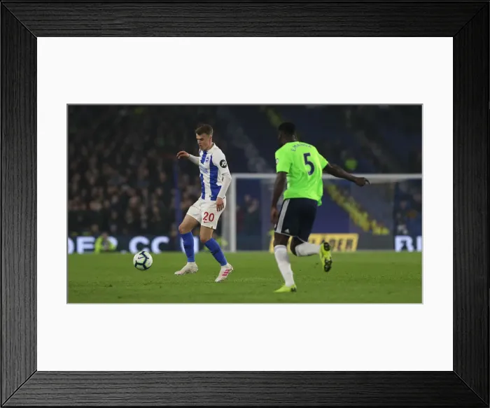 Framed Print : Brighton and Hove Albion vs. Cardiff City: Premier League Battle at American Express Community Stadium (April 16, 2019) Framed Print : Brighton and Hove Albion vs. Cardiff City: Premier League Battle at American Express Community Stadium (April 16, 2019)