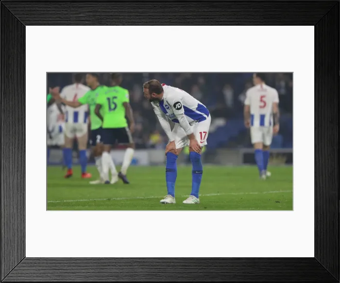 Framed Print : Brighton and Hove Albion vs. Cardiff City: Premier League Battle at American Express Community Stadium (16th April 2019) Framed Print : Brighton and Hove Albion vs. Cardiff City: Premier League Battle at American Express Community Stadium (16th April 2019)