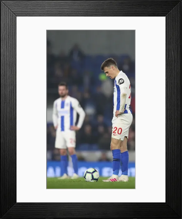 Framed Print : Brighton and Hove Albion vs. Cardiff City: Premier League Battle at American Express Community Stadium (16th April 2019) Framed Print : Brighton and Hove Albion vs. Cardiff City: Premier League Battle at American Express Community Stadium (16th April 2019)