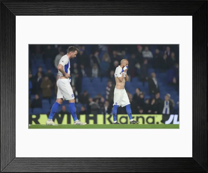 Framed Print : Brighton and Hove Albion vs. Cardiff City: Premier League Showdown at American Express Community Stadium (16th April 2019) Framed Print : Brighton and Hove Albion vs. Cardiff City: Premier League Showdown at American Express Community Stadium (16th April 2019)
