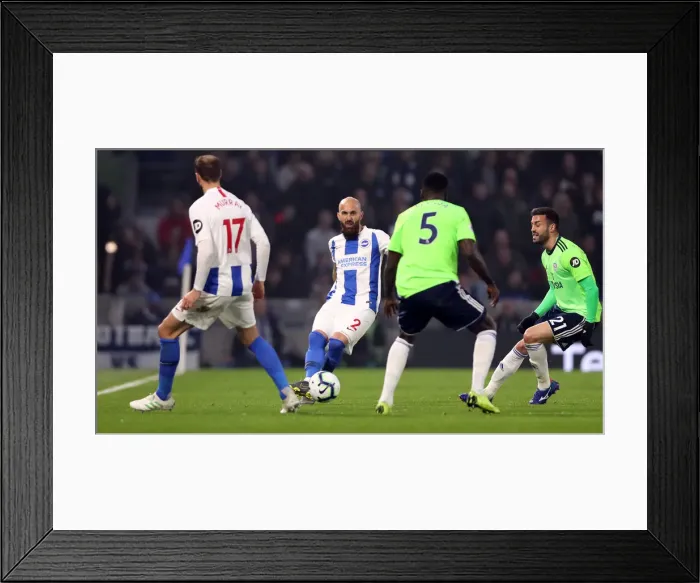 Framed Print : Brighton and Hove Albion vs. Cardiff City: Premier League Showdown at American Express Community Stadium (April 16, 2019) Framed Print : Brighton and Hove Albion vs. Cardiff City: Premier League Showdown at American Express Community Stadium (April 16, 2019)
