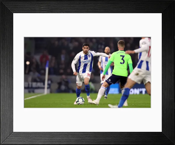 Framed Print : Brighton and Hove Albion vs. Cardiff City: Premier League Battle at American Express Community Stadium (April 16, 2019) Framed Print : Brighton and Hove Albion vs. Cardiff City: Premier League Battle at American Express Community Stadium (April 16, 2019)