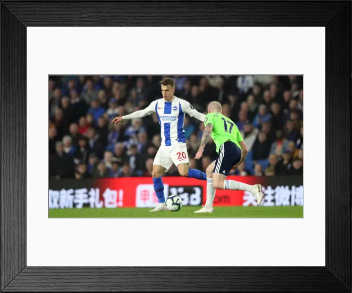 Framed Print : Brighton and Hove Albion vs. Cardiff City: Premier League Battle at American Express Community Stadium (16th April 2019) Framed Print : Brighton and Hove Albion vs. Cardiff City: Premier League Battle at American Express Community Stadium (16th April 2019)