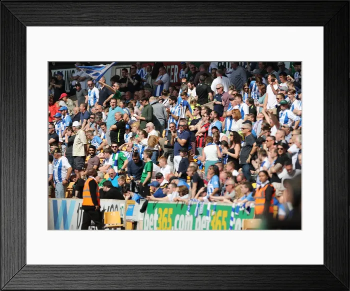 Framed Print : Premier League Showdown: Wolverhampton Wanderers vs. Brighton and Hove Albion at Molineux Stadium (20APR19) Framed Print : Premier League Showdown: Wolverhampton Wanderers vs. Brighton and Hove Albion at Molineux Stadium (20APR19)