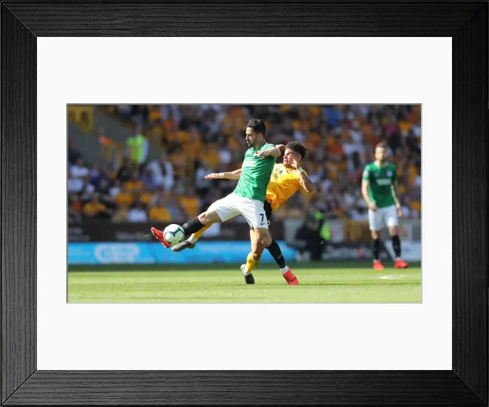 Framed Print : Wolves vs. Brighton: Premier League Battle at Molineux Stadium (20APR19) Framed Print : Wolves vs. Brighton: Premier League Battle at Molineux Stadium (20APR19)