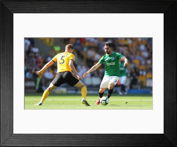Framed Print : Wolves vs. Brighton: Premier League Battle at Molineux Stadium (20APR19) Framed Print : Wolves vs. Brighton: Premier League Battle at Molineux Stadium (20APR19)