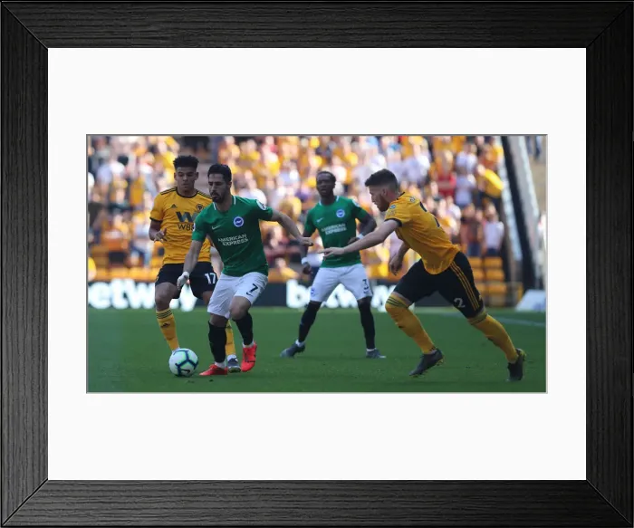 Framed Print : 20APR19: Premier League Battle – Wolverhampton Wanderers vs. Brighton and Hove Albion at Molineux Stadium Framed Print : 20APR19: Premier League Battle – Wolverhampton Wanderers vs. Brighton and Hove Albion at Molineux Stadium