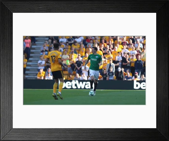 Framed Print : Premier League Showdown: Wolverhampton Wanderers vs. Brighton and Hove Albion at Molineux Stadium (20APR19) Framed Print : Premier League Showdown: Wolverhampton Wanderers vs. Brighton and Hove Albion at Molineux Stadium (20APR19)