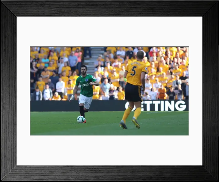 Framed Print : Premier League Showdown: Wolverhampton Wanderers vs. Brighton and Hove Albion at Molineux Stadium (20APR19) Framed Print : Premier League Showdown: Wolverhampton Wanderers vs. Brighton and Hove Albion at Molineux Stadium (20APR19)
