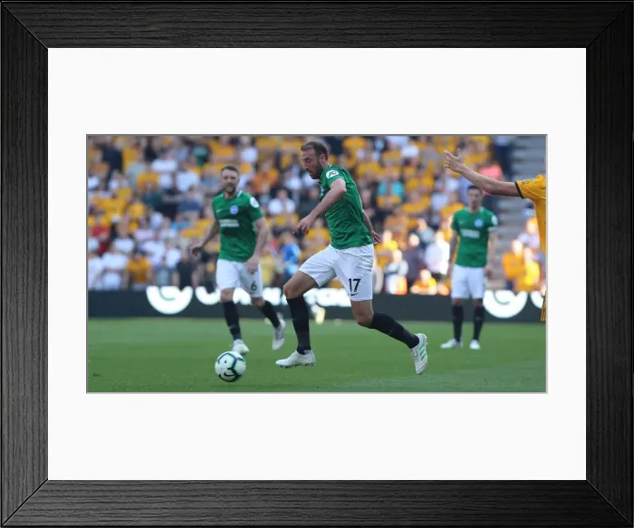 Framed Print : Premier League Showdown: Wolverhampton Wanderers vs. Brighton and Hove Albion at Molineux Stadium (20APR19) Framed Print : Premier League Showdown: Wolverhampton Wanderers vs. Brighton and Hove Albion at Molineux Stadium (20APR19)