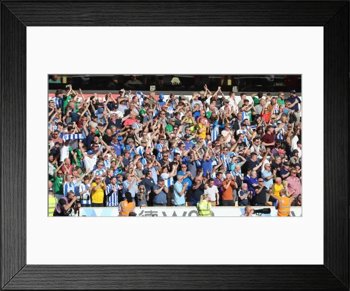 Framed Print : Premier League Showdown: Wolverhampton Wanderers vs. Brighton and Hove Albion at Molineux Stadium (20APR19) Framed Print : Premier League Showdown: Wolverhampton Wanderers vs. Brighton and Hove Albion at Molineux Stadium (20APR19)