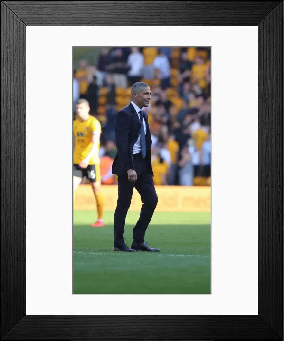 Framed Print : Premier League Showdown: Wolverhampton Wanderers vs. Brighton and Hove Albion at Molineux Stadium (20APR19) Framed Print : Premier League Showdown: Wolverhampton Wanderers vs. Brighton and Hove Albion at Molineux Stadium (20APR19)
