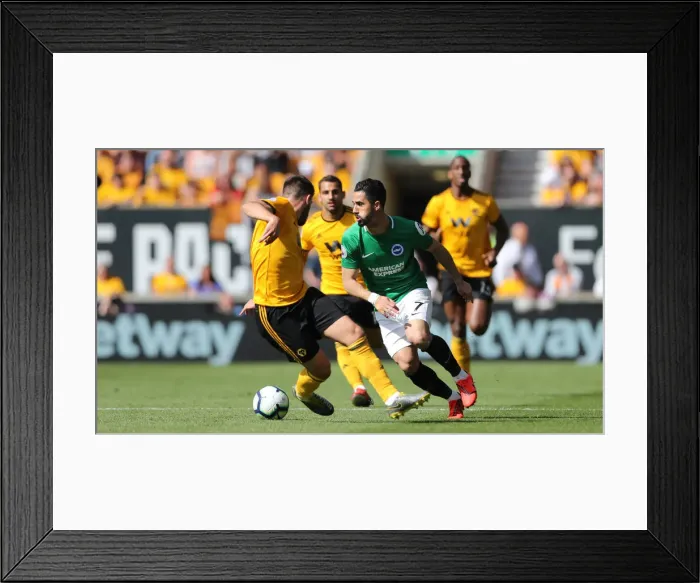 Framed Print : Premier League Showdown: Wolverhampton Wanderers vs. Brighton and Hove Albion (20APR19) Framed Print : Premier League Showdown: Wolverhampton Wanderers vs. Brighton and Hove Albion (20APR19)