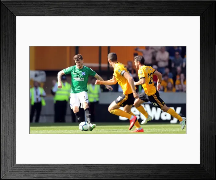 Framed Print : Premier League Showdown: Wolverhampton Wanderers vs. Brighton and Hove Albion at Stamford Bridge (20APR19) Framed Print : Premier League Showdown: Wolverhampton Wanderers vs. Brighton and Hove Albion at Stamford Bridge (20APR19)